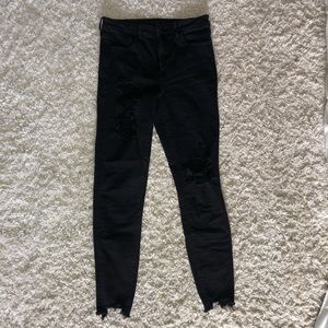 American Eagle Hi Rise Jegging - Black